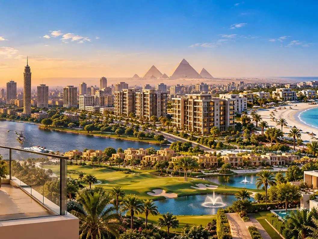 إطلالة فاخرة على النيل والأهرامات - إكسكلوسيف للتسويق العقاري
